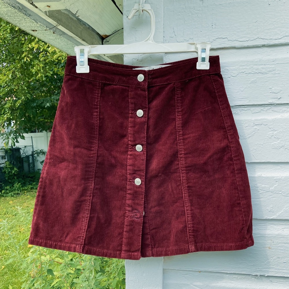 90’s Cordoroy Skirt